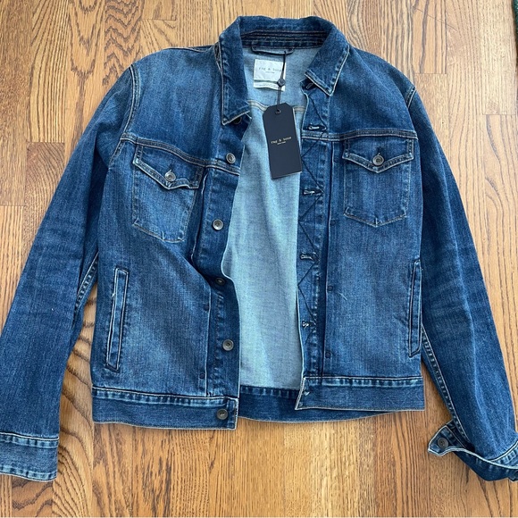 Rag & bone denim jacket men's - Picture 3 of 4